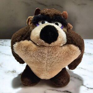 Vintage Tasmanian Devil Plush 1993 Warner Bros  24 K Company "Taz"  7 Inch